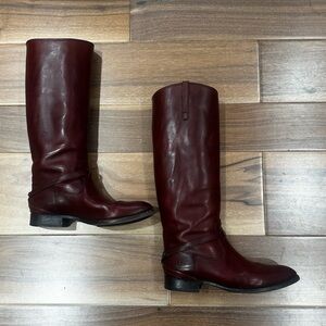Frye Lindsay Plate in Burt Red, 8.5 M